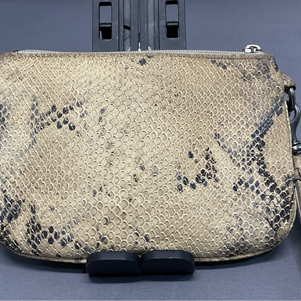 Coach 45126 Kristin Embossed Python Snake Skin Me… - image 2